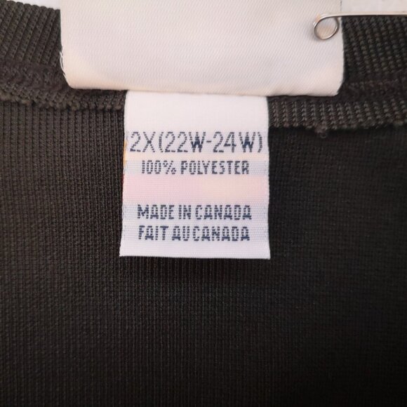 Vintage Delta Burke Collection Size 2X (22-24W) Ladies Made in Canada Top - Picture 4 of 10